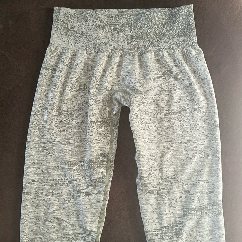 Khaki green Digital seamless leggings - Picture 1 of 2